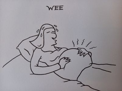 Originele cartoon: (T)wee