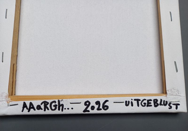Schilderij: Uitgeblust