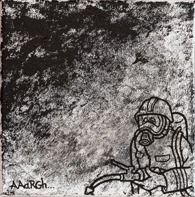 Schilderij: Uitgeblust