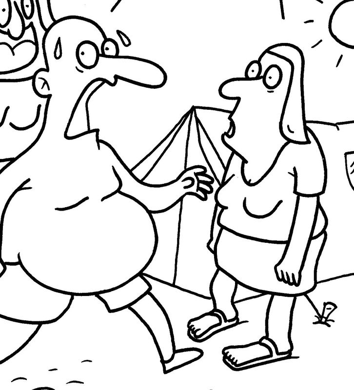 Originele cartoon: Code oranje