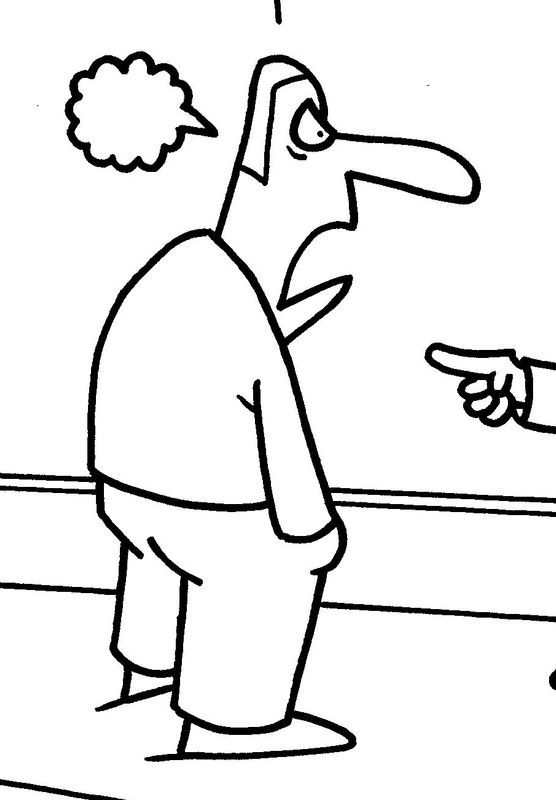 Originele cartoon: Grappig