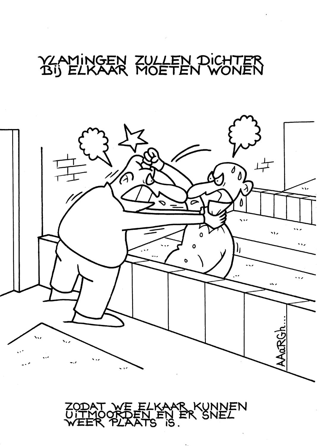 Originele cartoon: Wonen