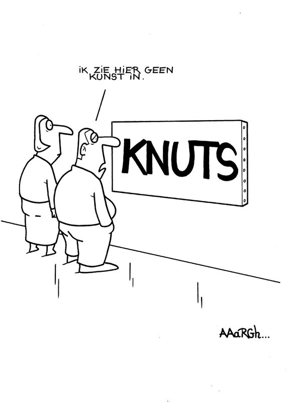 Originele cartoon: Knuts