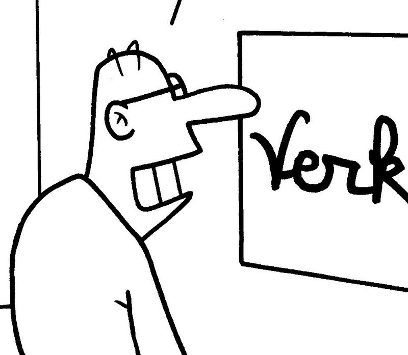 Originele cartoon: Verkocht