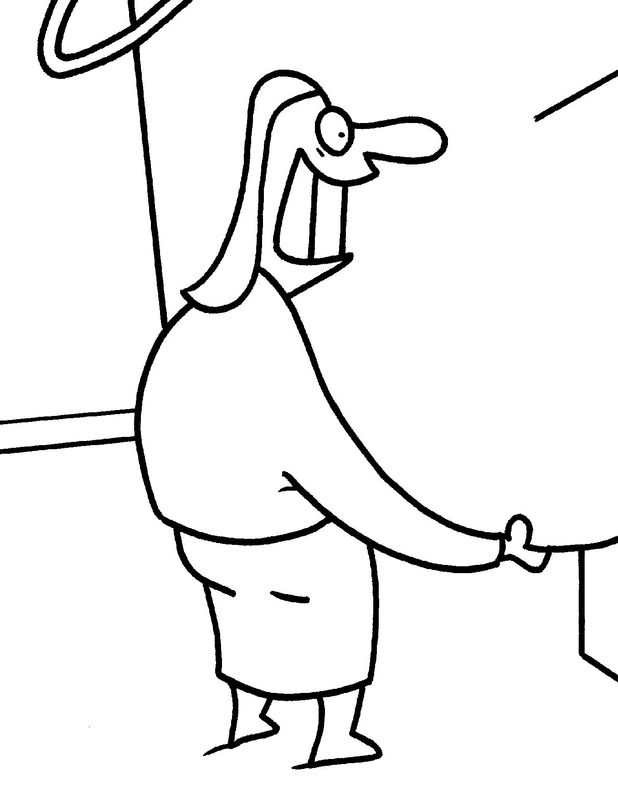 Originele cartoon: Emmer