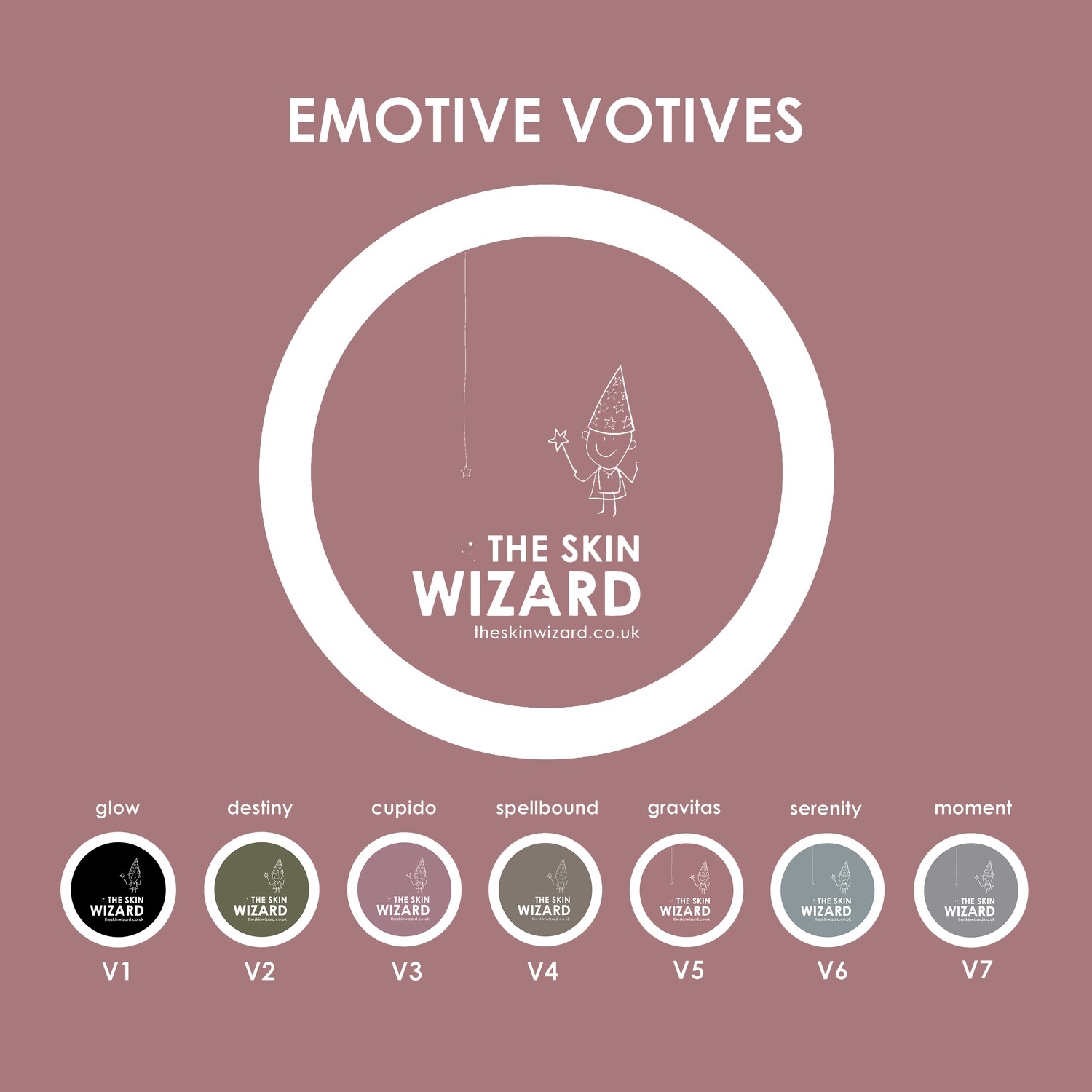 The Skin Wizard Emotive Votive V5✨gravitas 