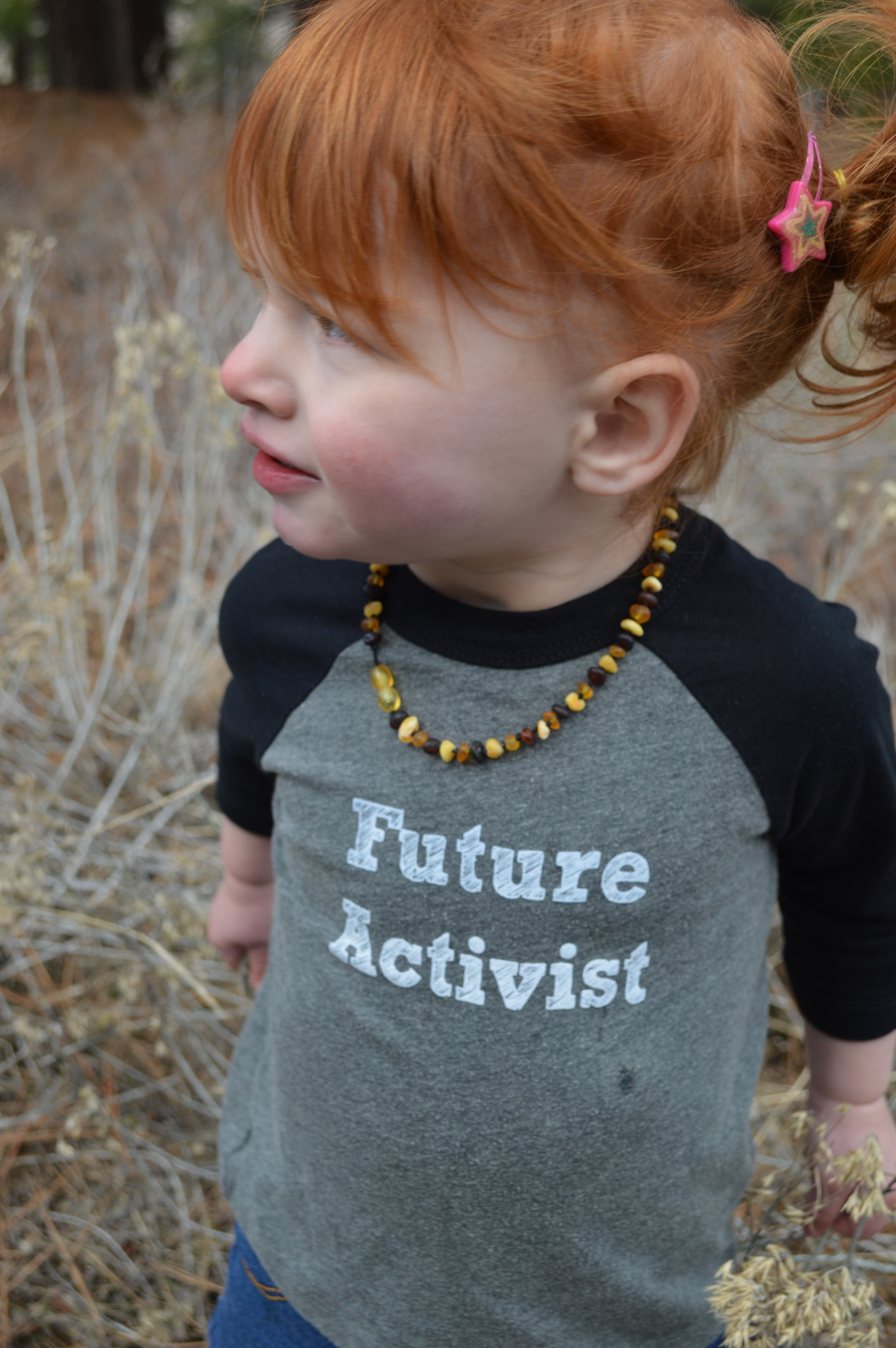 Future Activist Toddler Baseball Tee