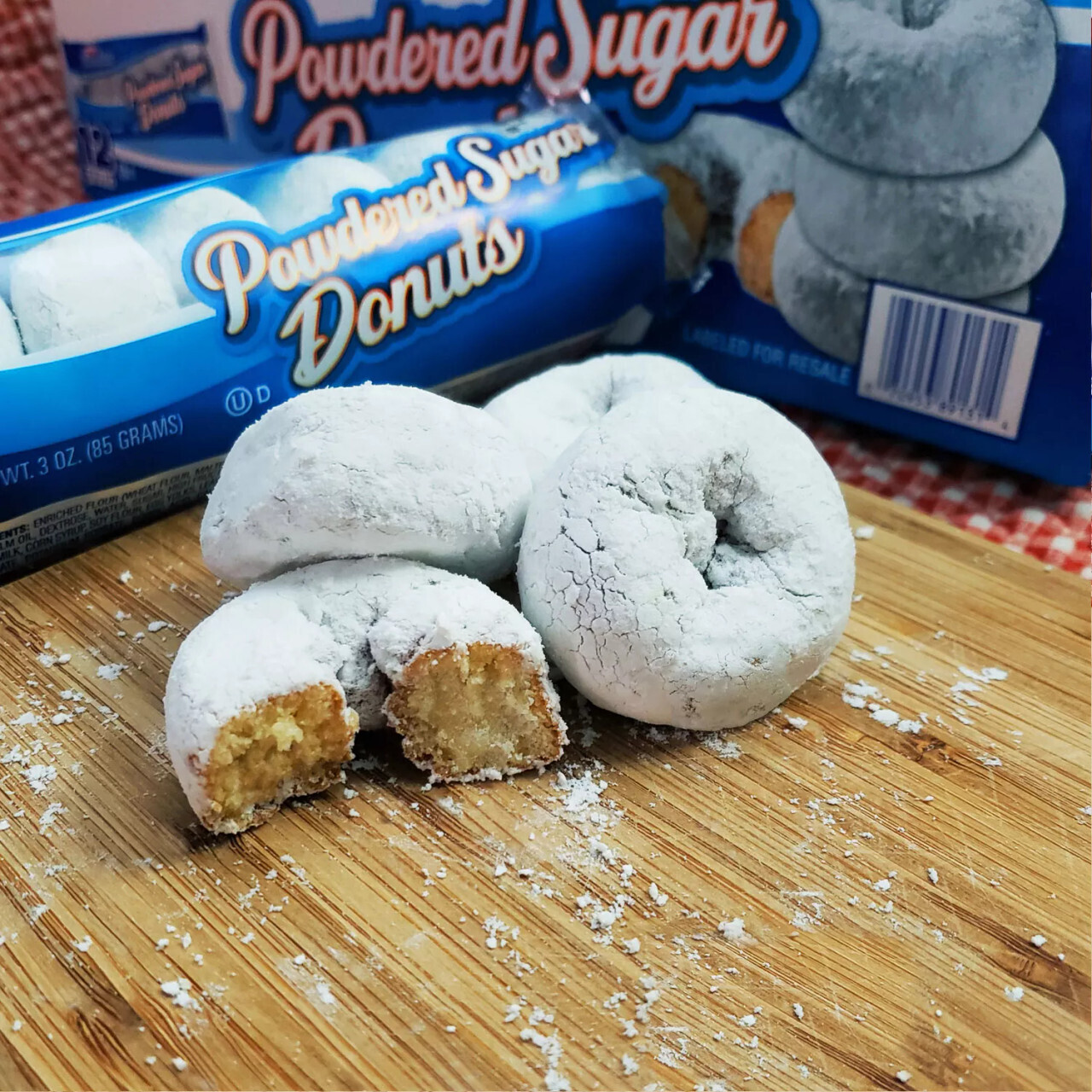 Duchess Mini Powdered Sugar Donuts (3 oz.)