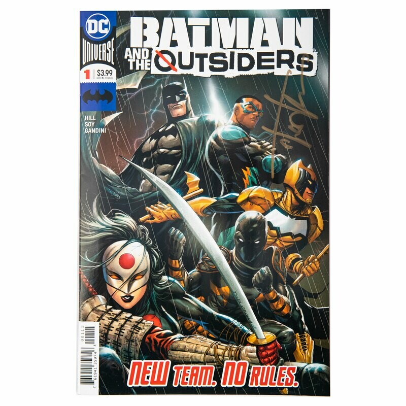 Batman And The Outsiders #1 (Signed By Tyler Kirkham)