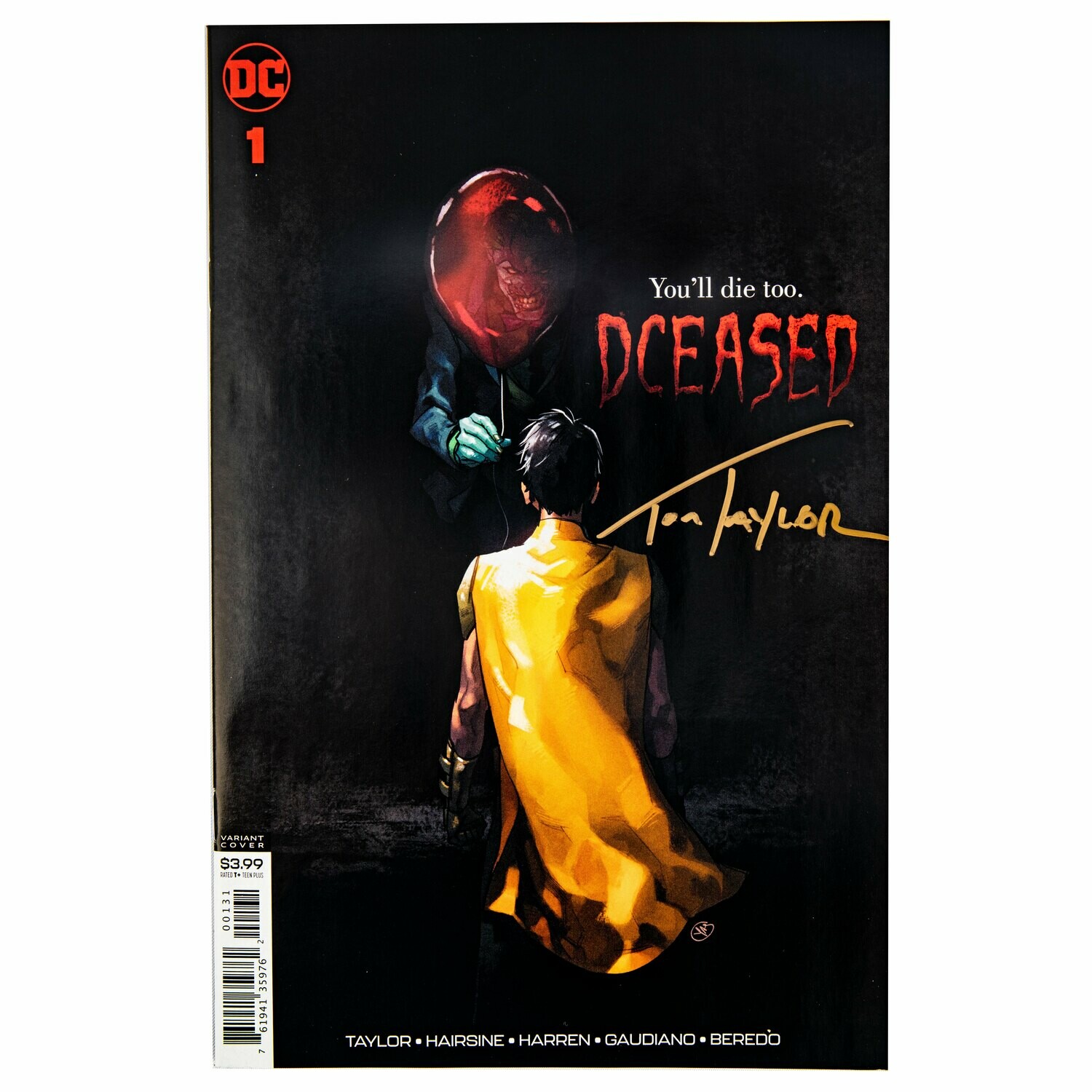 DCeased #1 IT Variant (Signed By Tom Taylor)