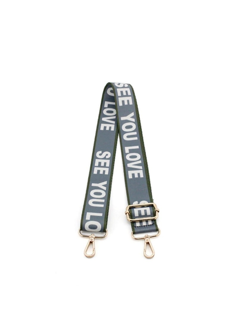 STRAP NYLON love haze blue