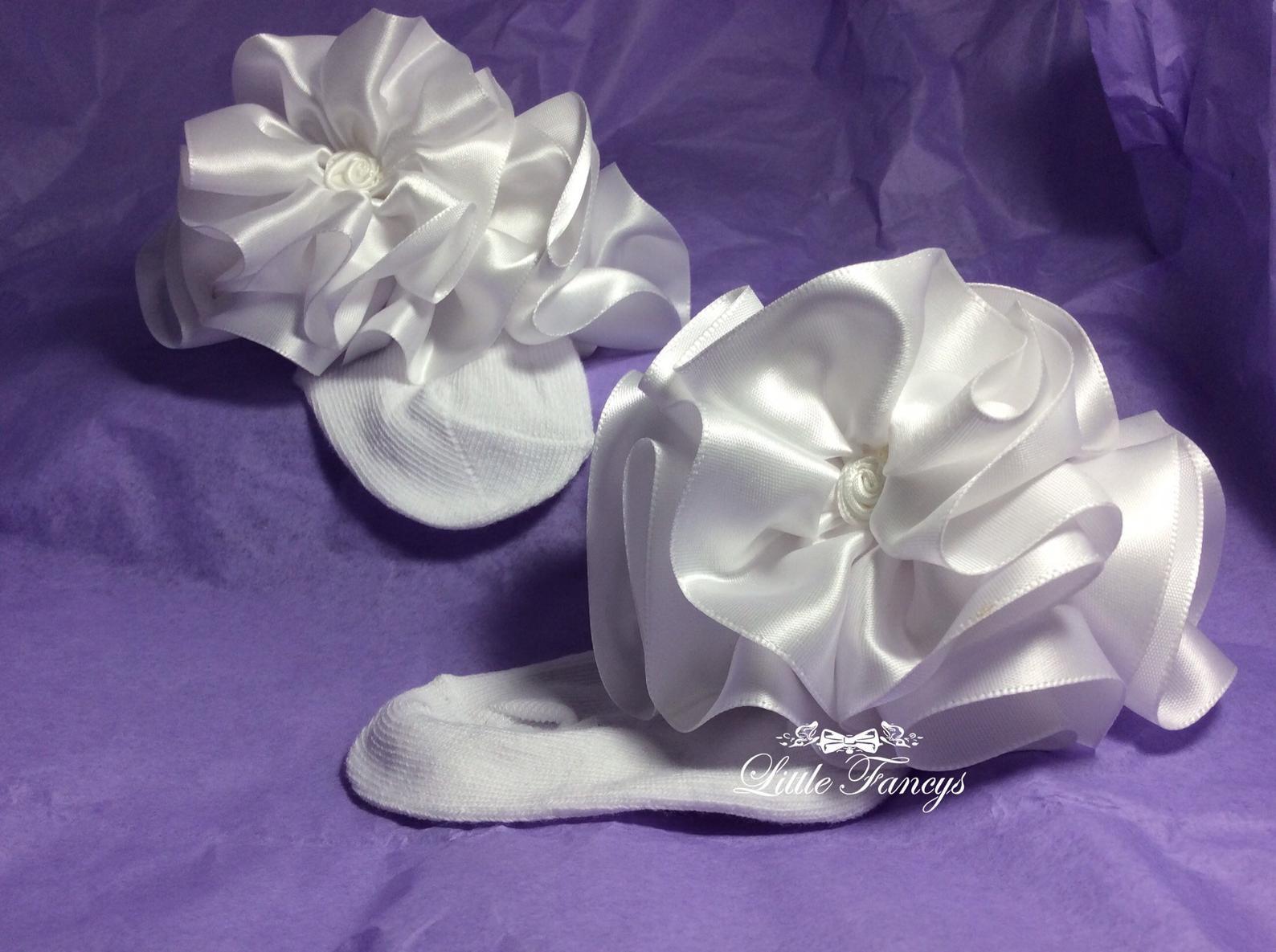 pageant ruffle socks