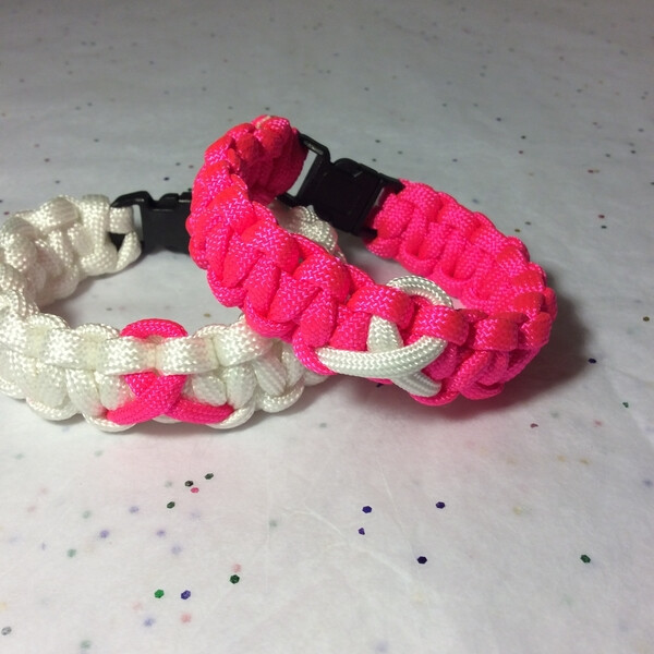 Think Pink Bracelet Set of 2 Breast Cancer Awareness