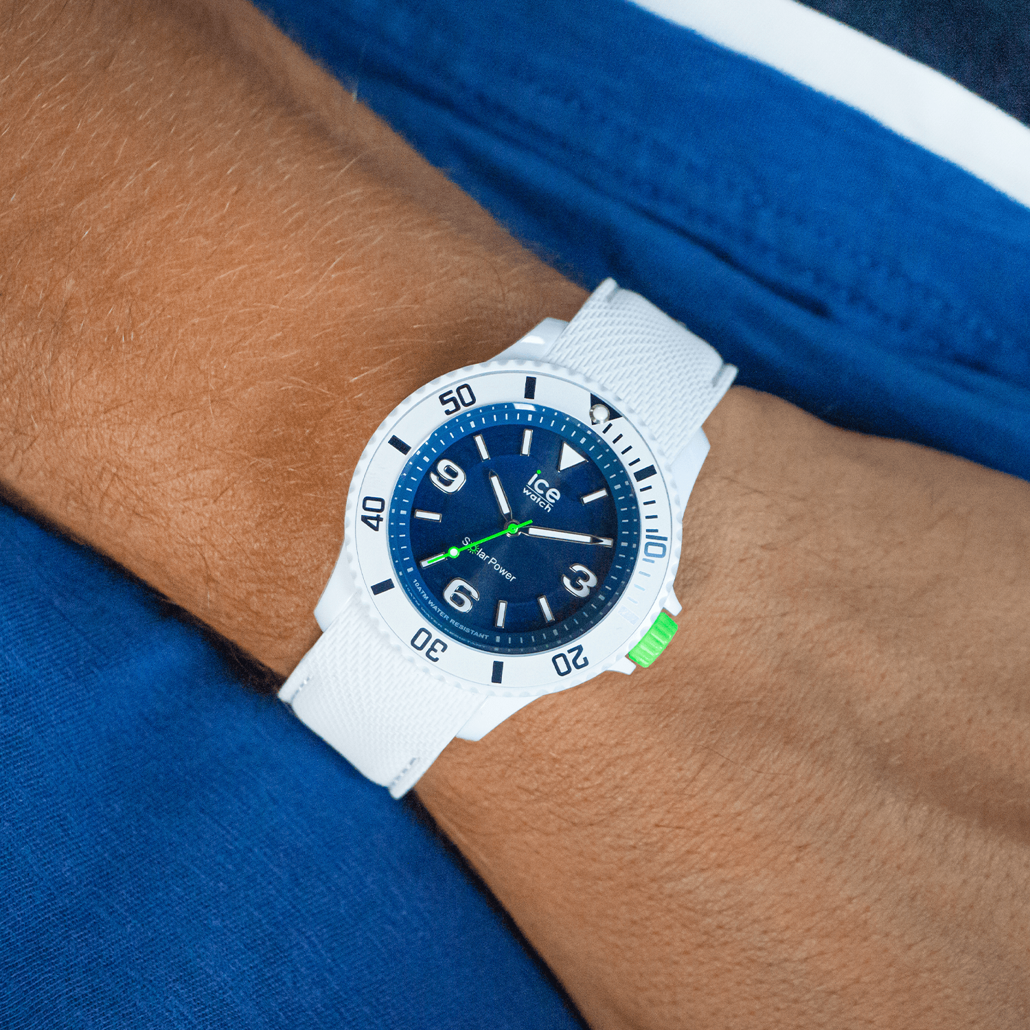 ICE sixty nine Solar White blue