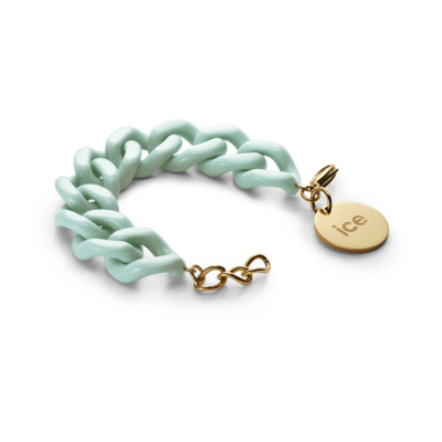 Chain bracelet - Lagoon green