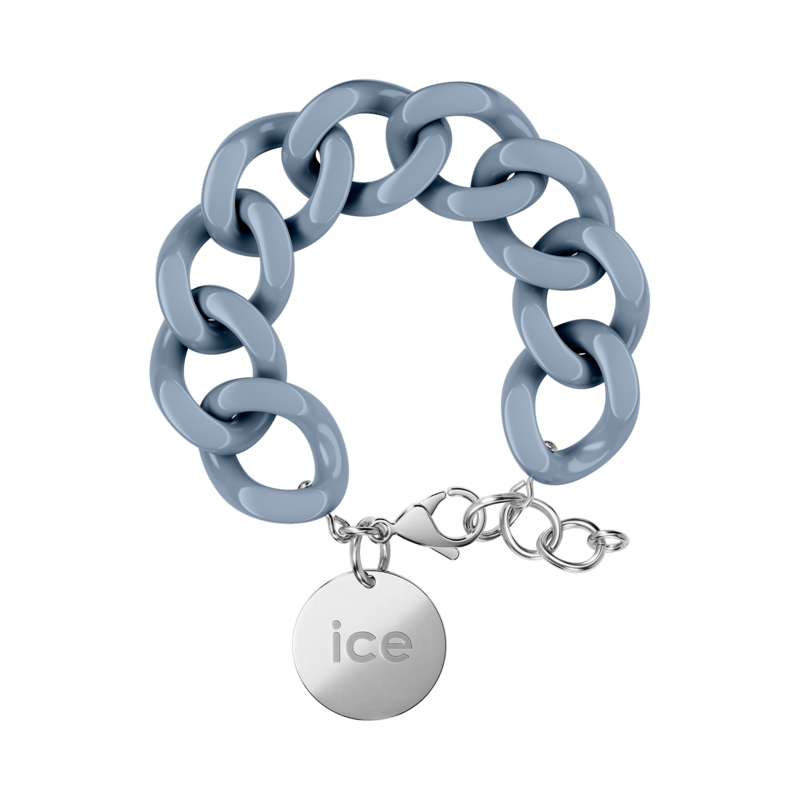 Chain bracelet - Artic blue - Silver