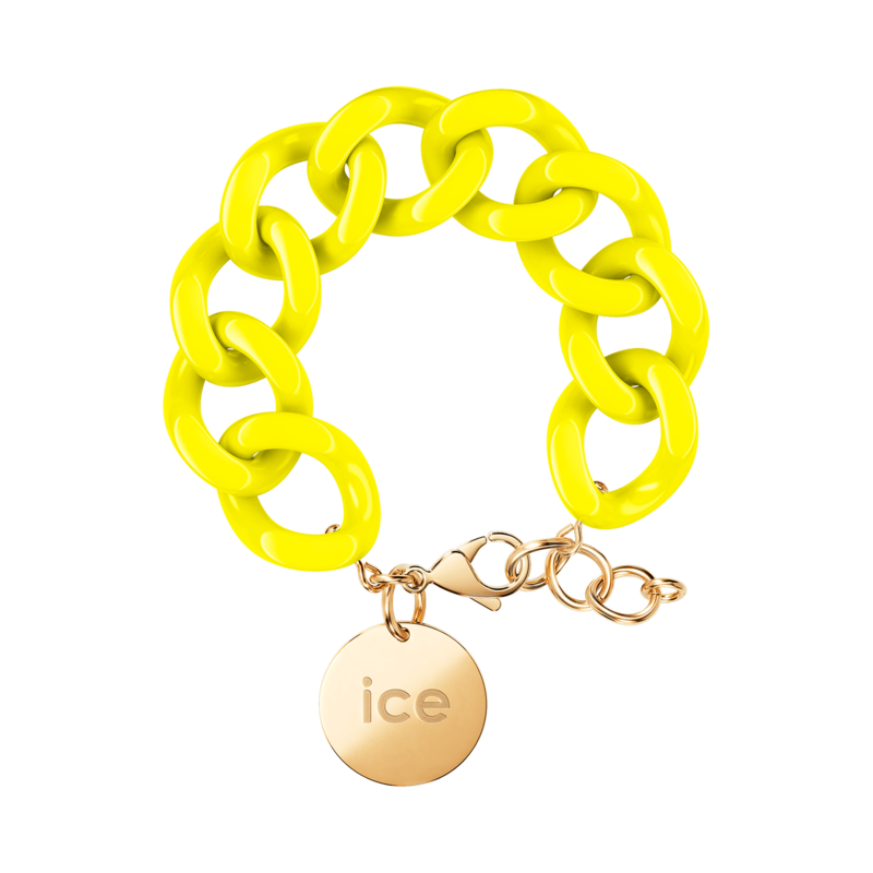 Chain bracelet - Flashy yellow