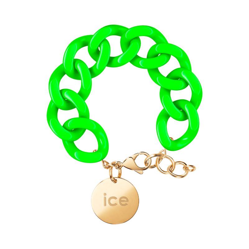 Chain bracelet - Flashy green