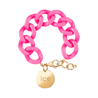 Chain bracelet - Neon pink