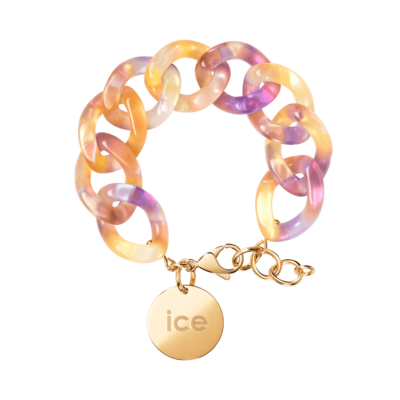 Chain bracelet - Purple lime