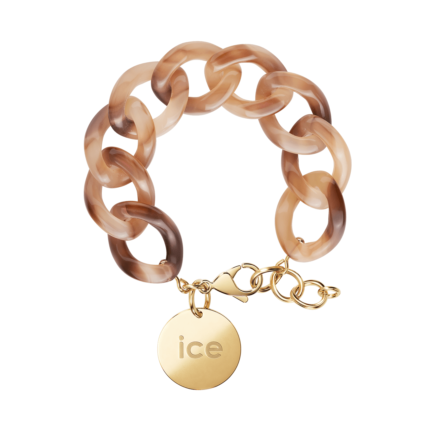 Chain bracelet - Brown tan