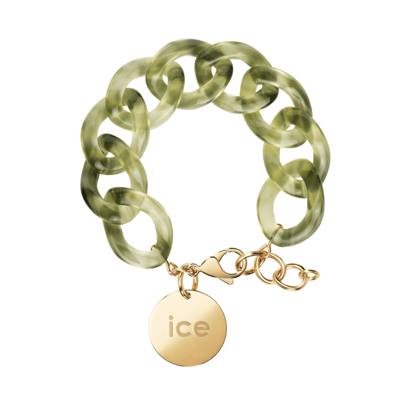 Chain bracelet - Opaline green