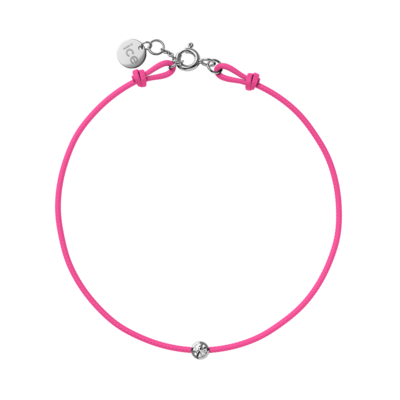 Diamond bracelet - Neon pink - KID