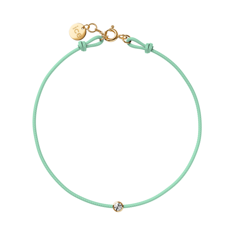 Diamond bracelet - Aqua green - KID