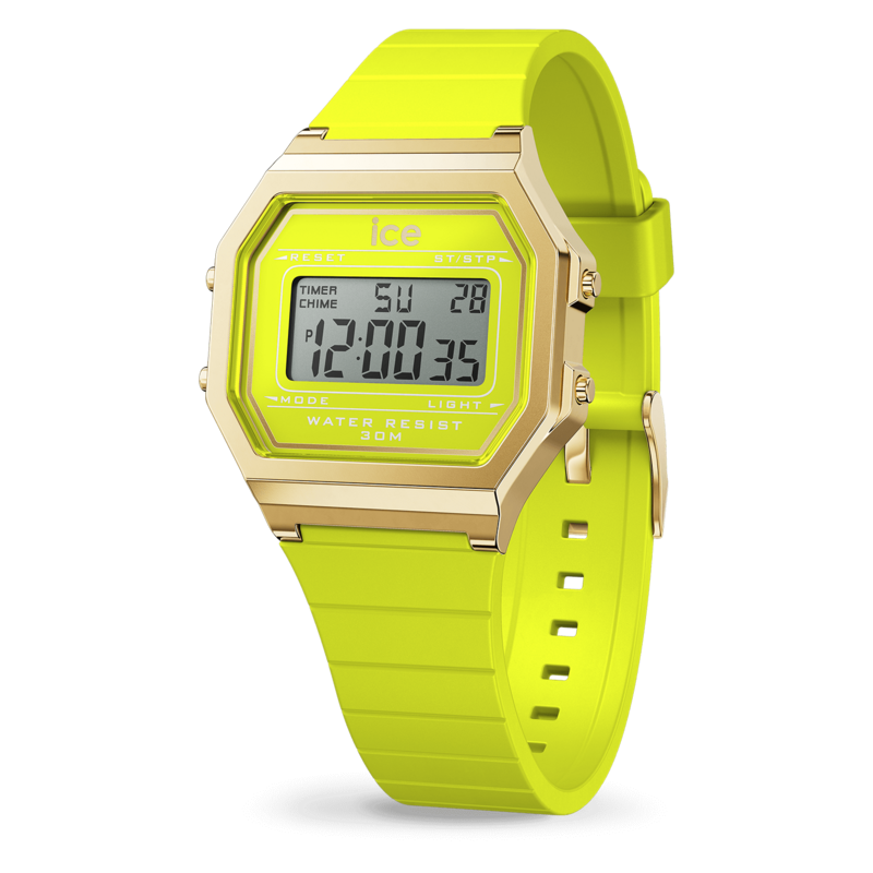 ICE digit retro - Sunny lime