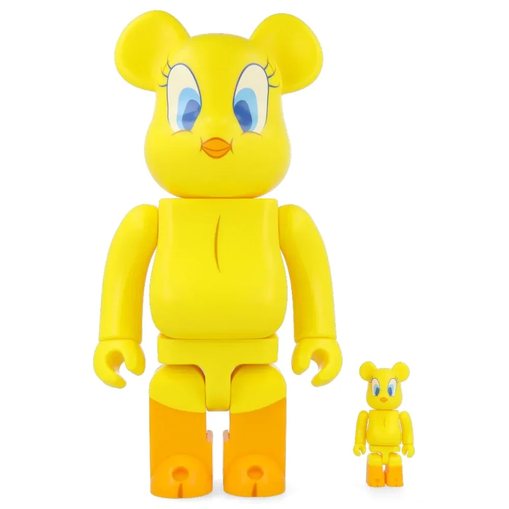 BE@RBRICK 100% + 400% - Tweety Titi - Looney Tunes(C)