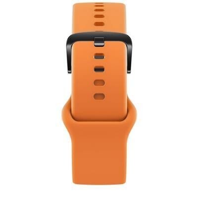 Band - ICE smart - Persimmon orange - Black bkl - 22mm