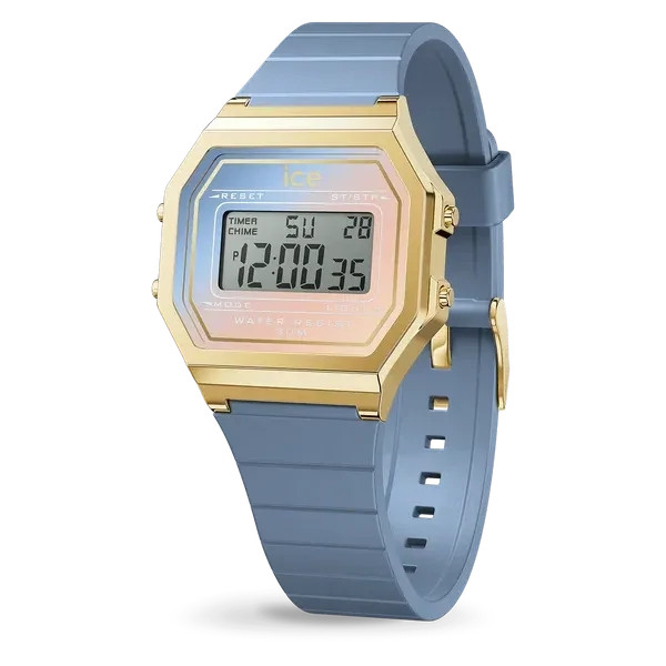 ICE digit retro - Blue majestic