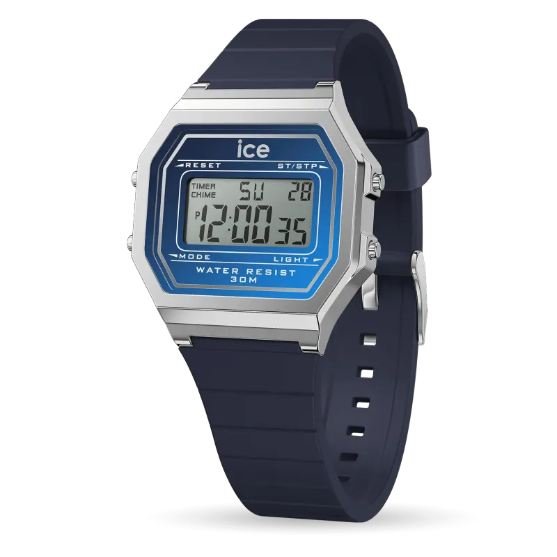 ICE digit retro - Navy twilight