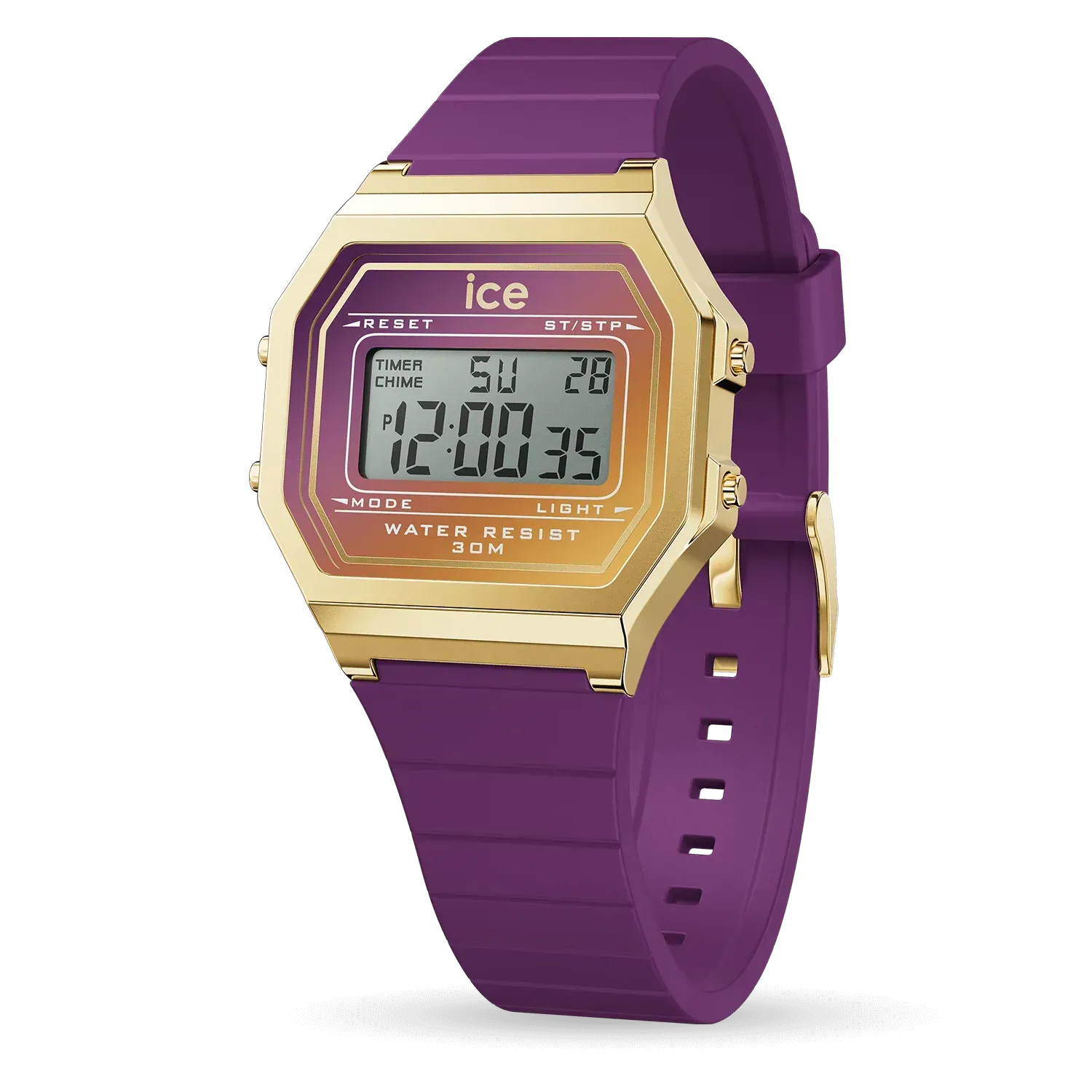 ICE digit retro - Violet dusk