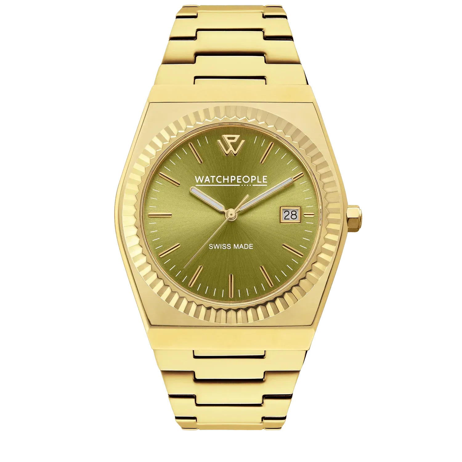 WP1 - Metal gold shiny - Olive