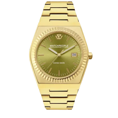WP1 - Metal gold shiny - Olive