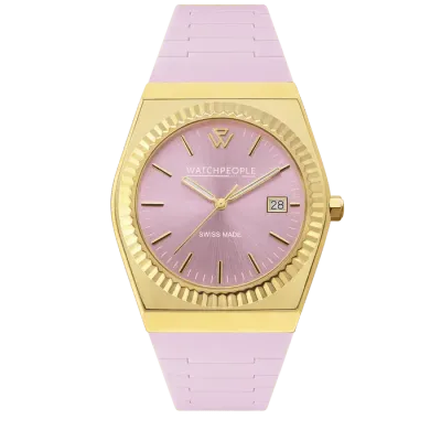 WP1 - Metal gold - Sili - Soft pink