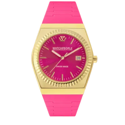 WP1 - Metal gold - Sili - Flashy pink