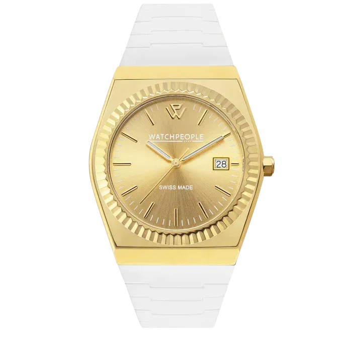 WP1 - Metal gold - Sili - White - Gold