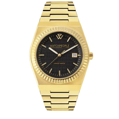 WP1 - Metal gold brushed - Black