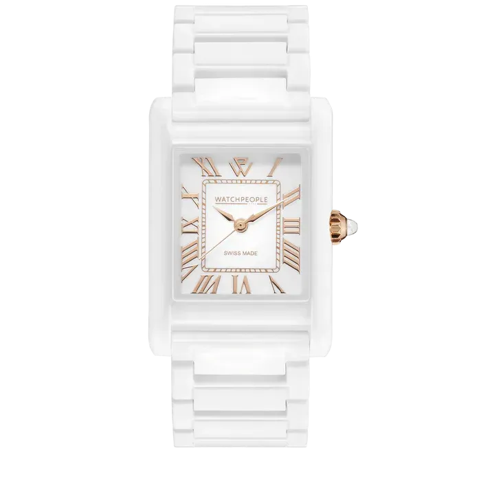 WP6 - Clear - White rose-gold