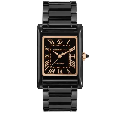 WP6 - Clear - Black rose-gold
