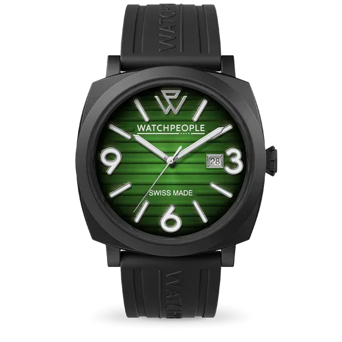 WP2 - Metal black - Black - Green radial