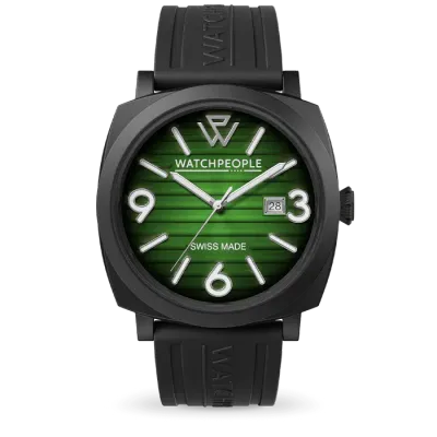 WP2 - Metal black - Black - Green radial