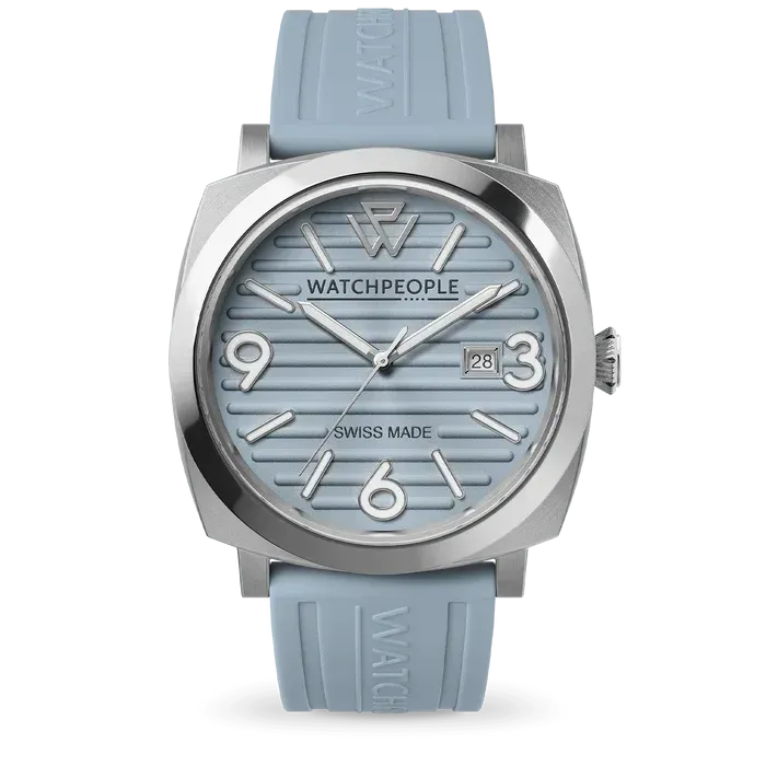 WP2 - Metal silver - Timeless blue