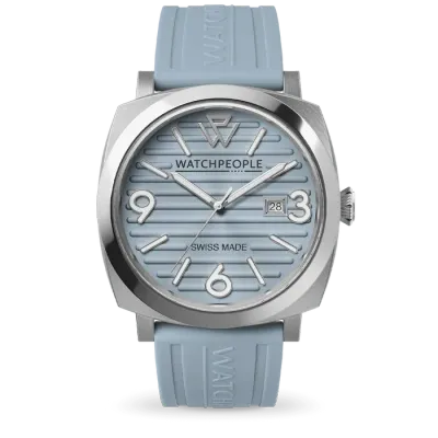 WP2 - Metal silver - Timeless blue