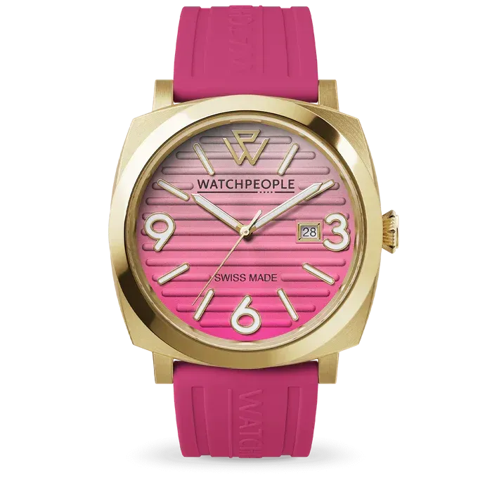 WP2 - Metal gold - Flashy pink