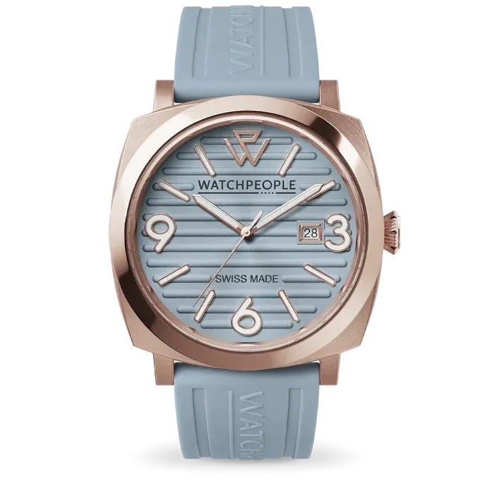 WP2 - Metal rose-gold - Timeless blue