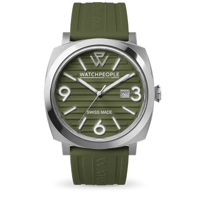 WP2 - Metal silver - Timeless green