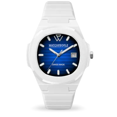 WP7 - Solid - Sili - White - Blue radial